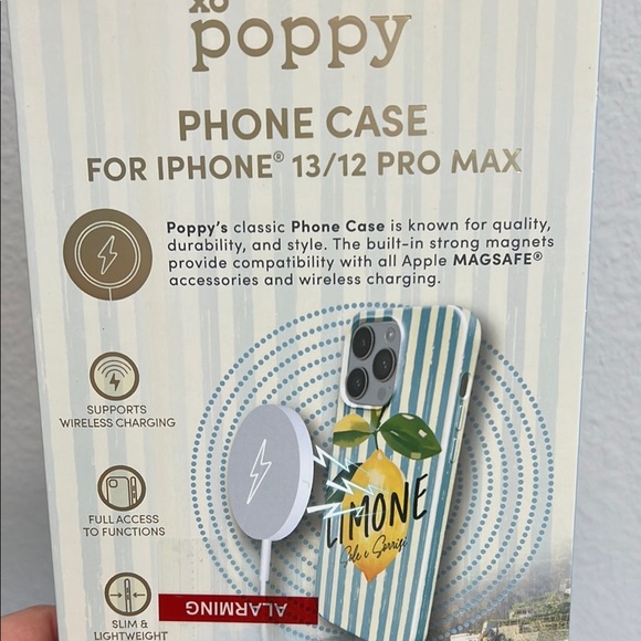 XO Poppy | Limone 🍋 iPhone Case - Picture 5 of 5
